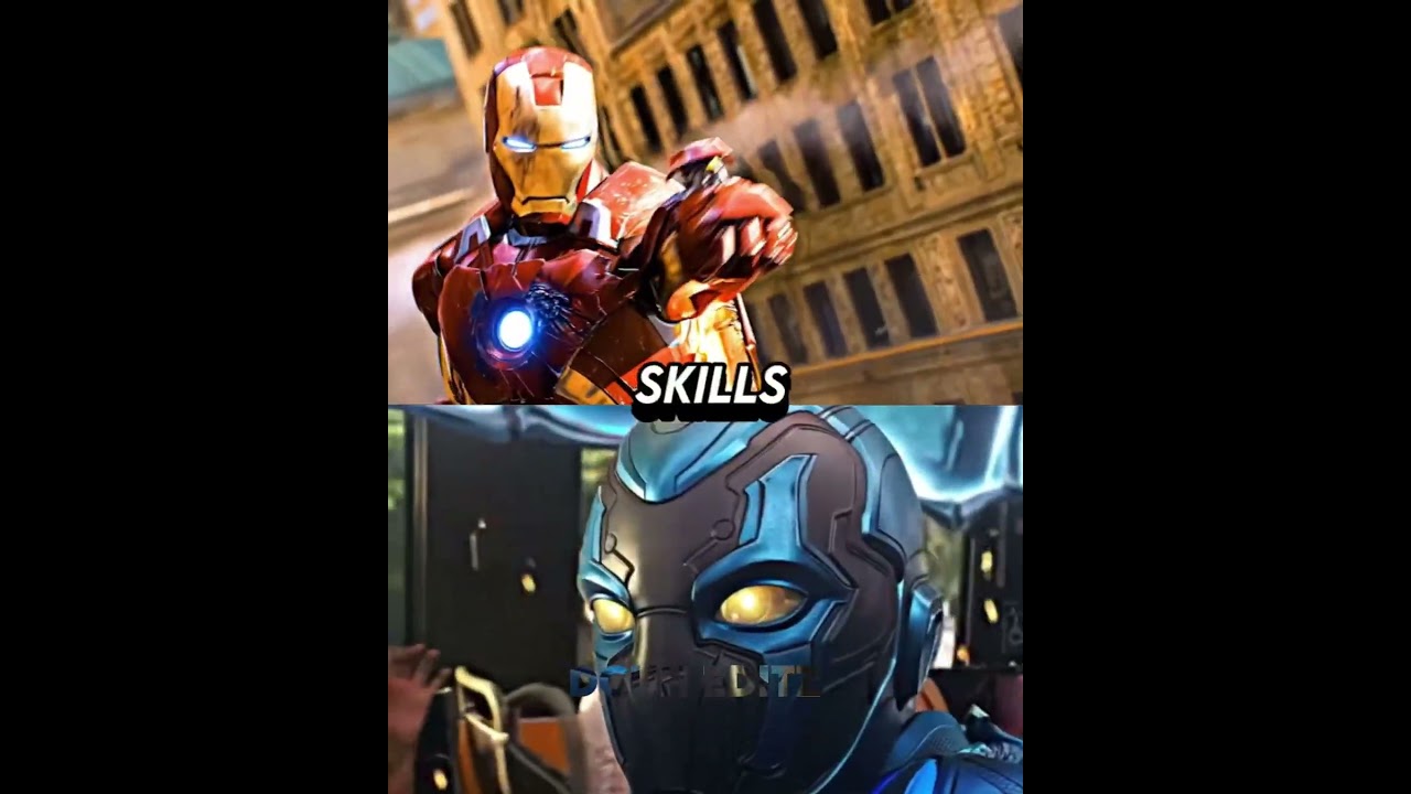 IRONMAN vs BLUE BEETLE 
