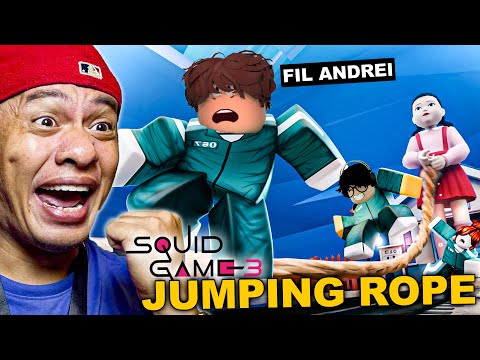 PANALO kami sa SQUID GAME 3 sa ROBLOX - JUMPING ROPE
