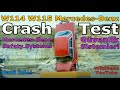 W114 w115 mercedesbenz  crash test