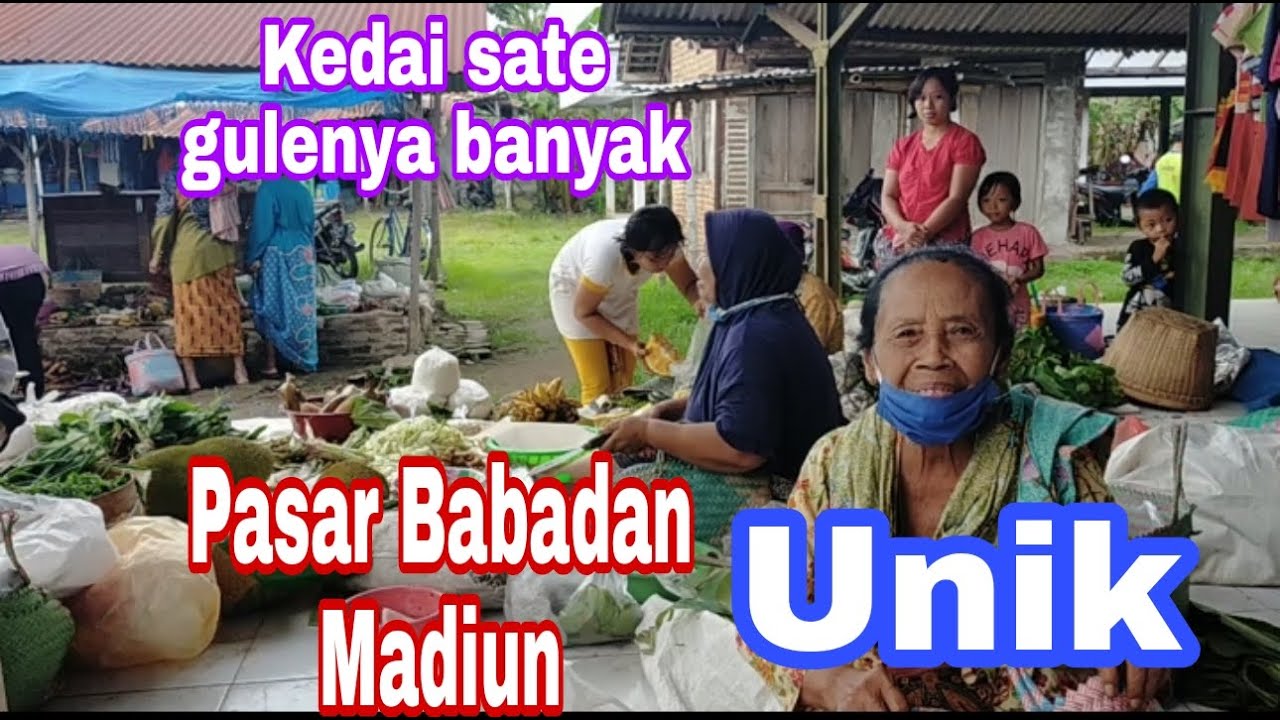 Explore Pasar Babadan Madiun|| Sate Gule Pasar Babadan memang T O P