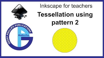 Hexagon tessellation using pattern fill