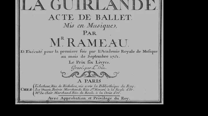 Rameau - La Guirlande