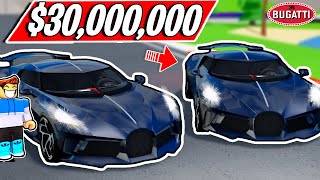 Buying The $30,000,000 Bugatti LVN In Dealership Tycoon!