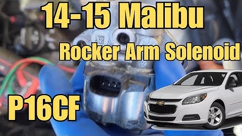 2014-2015 Chevrolet Malibu Rocker Arm Actuator. Check Engine Light Code P16CF, P16D0