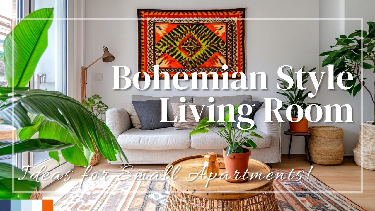 Photo inspiration: Bohemian Style Living Room Ideas For Small Apartments Photo Inspiration