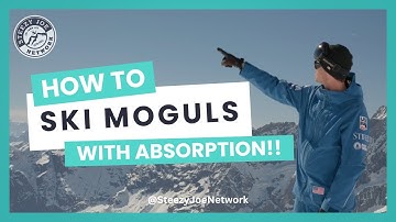 Learn How To Ski Moguls Using Absorption!!