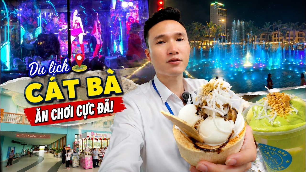 Du lịch Cát Bà: Khám phá Cát Bà về đêm | Trọng Sao Review #shorts