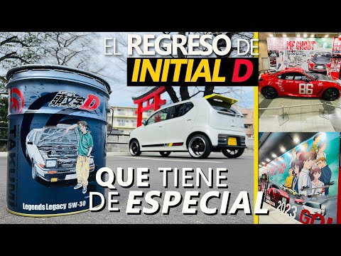 ENCONTRE el ACEITE de MOTOR de INITIAL D en JAPÓN! ATENCIÓN el ANIME REGRESA! MF GHOST