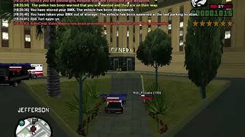 San Andreas Multiplayer: Horizon Gaming: How to escape from the hospital while wanted