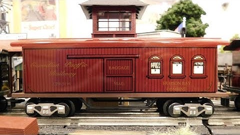 New Marx Canadian Pacific Running session on the EoT - FOUND MY CP COMBINE! Marx,Lionel,MTH,K-Line