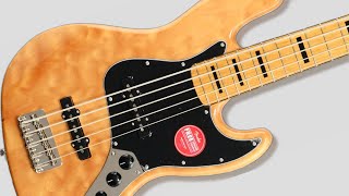 Squier Classic Vibe '70s Jazz V - What Does it Sound Like?