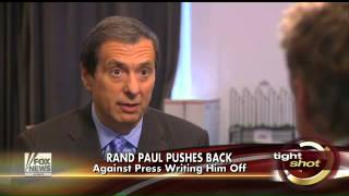 Rand Paul pushes back