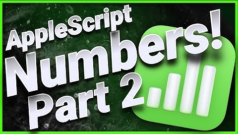 AppleScript Numbers : Part 2