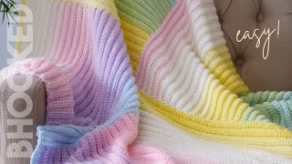 EASY Crochet Baby Blanket (Perfect For Beginners!) screenshot 5