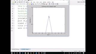 99-How to plot triangular signal by using MATLAB