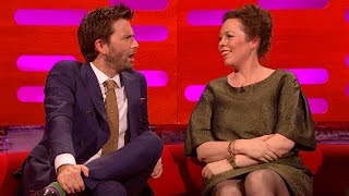 David Tennant & Olivia Colman’s sexual tension - The Graham Norton Show: Series 16 - BBC One