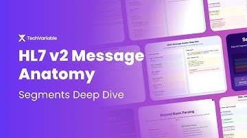 HL7 v2 Message Anatomy: Segments Deep Dive
