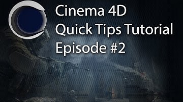 Cinema 4D Tutorial: Multiple Camera Angles QTT #2