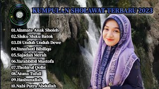 DJ SHOLAWAT TERBARU 2023 ALAMATE ANAK SHOLEH, SAJADAH MERAH FULL BASS || NING UMI LAILA