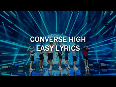converse high easy lyrics bts