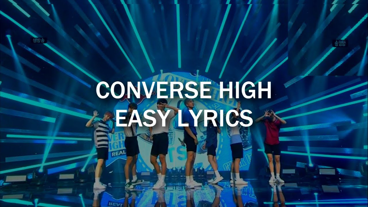 bts converse high lyrics youtube