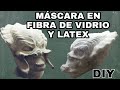 (Como Hacer la Mascara de Depredador) en Latex y Fibra de Vidrio (PARTE 7)