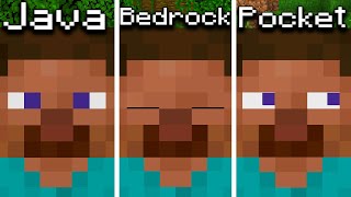 : Java vs Bedrock vs Pocket