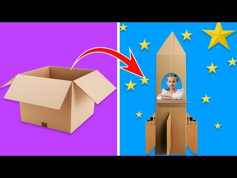 Vidéo: Trois Idées De Bricolages Simples à Partir Des Restes De Copeaux De Carton