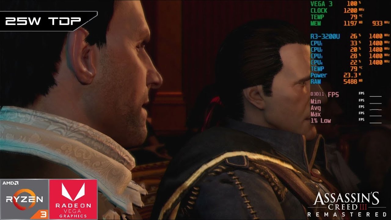 Assassin S Creed Iii Remastered Amd Ryzen U Vega Gameplay My Xxx Hot Girl