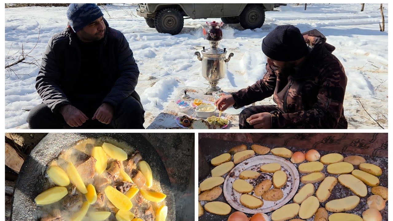 Bu gün dayılarımnan dağa getdik sacda qaz pişirdik yaylaxda gezdik.