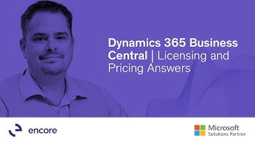 Dynamics 365 Business Central | Licensing and Pricing Answers