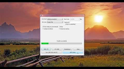 Wecon HMI LEVI350T Upload Method