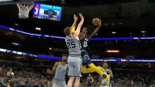 Ja Morant shocks the world with most insane poster dunk of career vs Spurs 😵