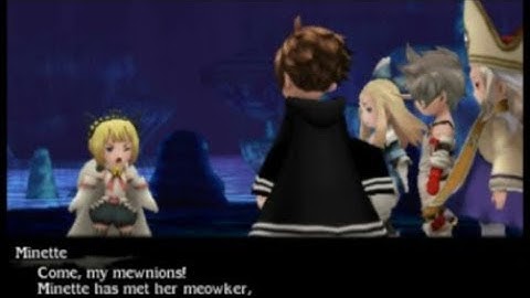 Bravely Second Cutscene Minette