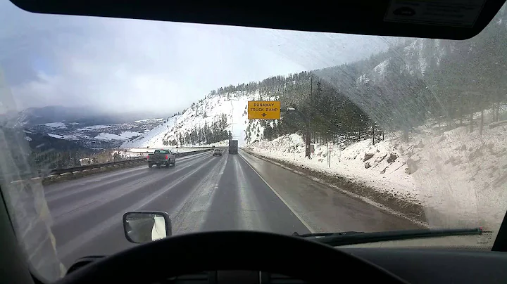 HOW TO use engine brakes on steep downhill with au...