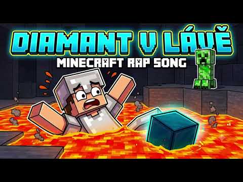DIAMANT V LÁVĚ – Nejvtipnější Minecraft Rap Song