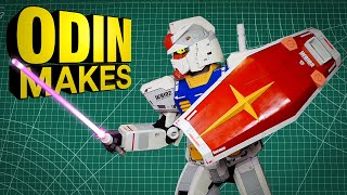 Odin Makes: The Shield for my full suit RX-78-2 Gundam cosplay