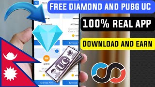 How To Get free daimond in  Free Fire and pubg UC in Nepal - Rooter app review - Crazy Gamer krishna