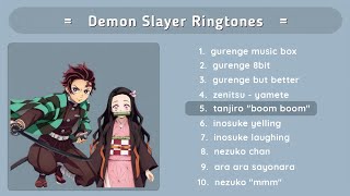 Demon Slayer Ringtones & Sound Effects