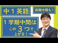 中1 英語 1学期中間 前期中間テストはこの3ポイント！【NEW HORIZON ヘボン式ローマ字 be動詞と一般動詞の疑問と否定 助動詞can】