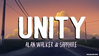 Alan Walker - Unity (Lyrics)