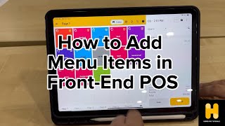 How to Add New Menu Items in Front End POS HUBBO POS screenshot 3