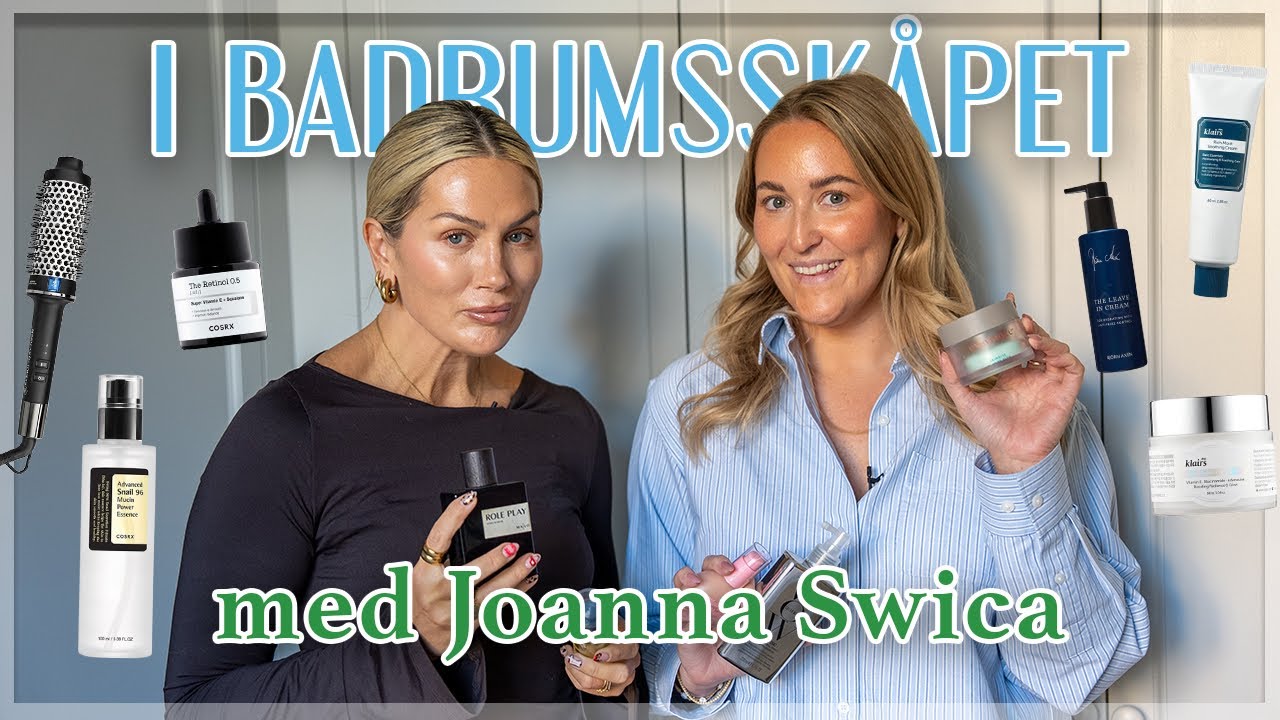 I BADRUMSSKÅPET MED JOANNA SWICA