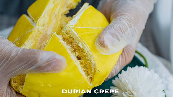 Hướng dẫn làm bánh crepe sầu riêng năm 2024