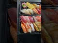 ビジネスホテルでお寿司をいただきます