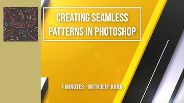 Creating seamless patterns in Photoshop CC