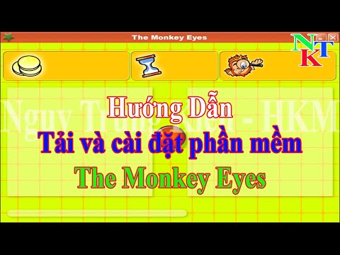 Hướng dẫn tải và cài đặt phần mềm Tin học lớp 4 The Monkey Eyes