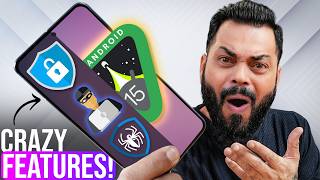 Android 15 First Look & Hands On ⚡ 9 Crazy Features You Must Try 🤯