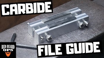 DIY Carbide File Guide | Knife Making
