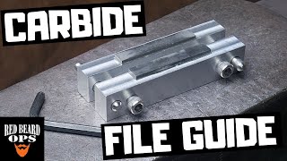 DIY Carbide File Guide | Knife Making